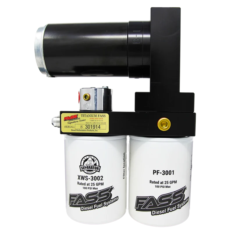 FASS 08-10 Ford F250/F350 Powerstroke 290gph/8-10psi Titanium Fuel Air Separation System TS F16 290G