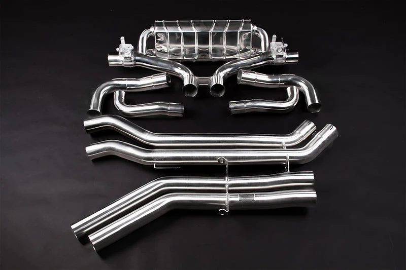 Audi SQ7/SQ8 - Valved Exhaust, MidSilencer Spare + Wicrom Tips (OE Actuators)