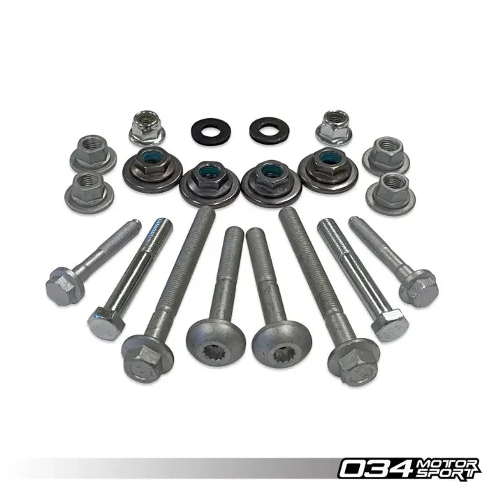 034Motorsport Lower Control Arm M14 Hardware Kit for B8/B8.5 Audi A4/S4/RS4, A5/S5/RS5, Q5/SQ5, C7/C7.5 A6/S6/RS6, A7/S7/RS7, & 95B Porsche Macan