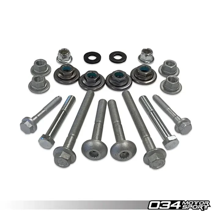 034Motorsport Lower Control Arm M12 Hardware Kit for B8/B8.5 Audi A4/S4/RS4, A5/S5/RS5, Q5/SQ5, C7/C7.5 A6/S6/RS6, A7/S7/RS7, & 95B Porsche Macan