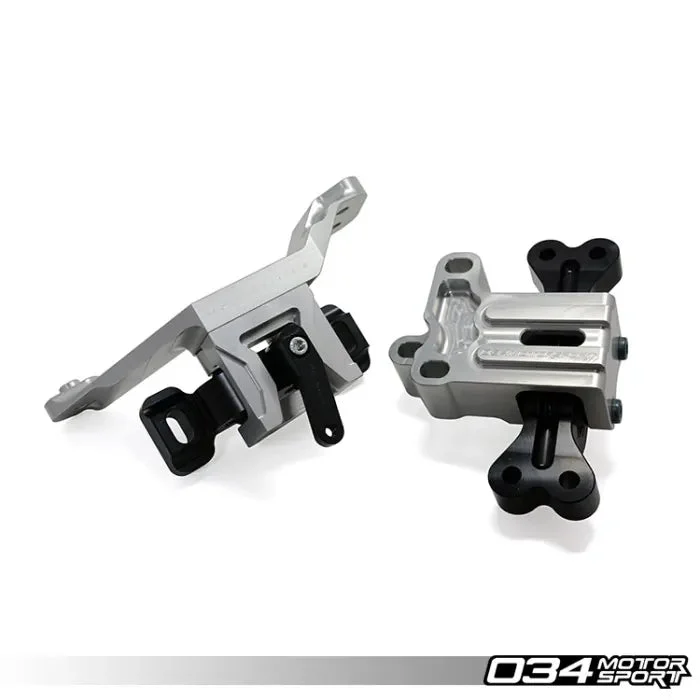Motorsport StreetSport Engine/Transmission Mount Pair, 8J Audi TTRS 2.5 TFSI 6-MT, Billet Aluminum