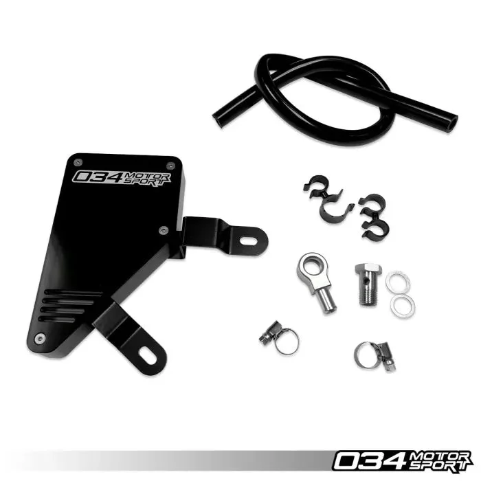 034Motorsport Billet Aluminum DSG Breather Catch Can Kit for Audi 8V.5 RS3