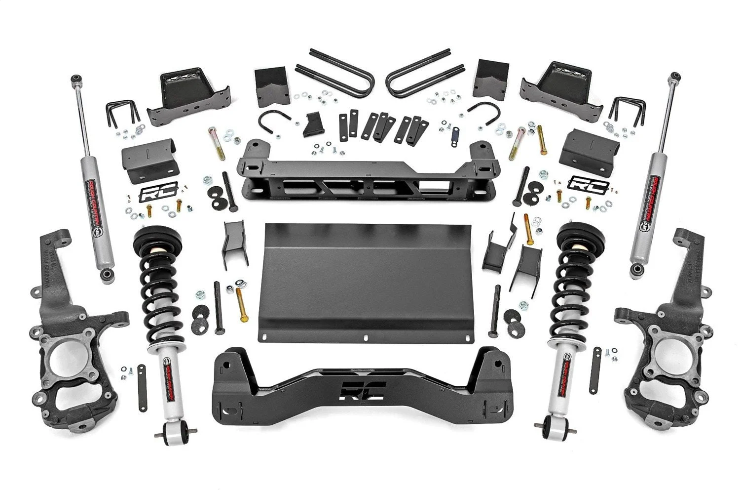 Rough Country 49931 - - 6 Inch Lift Kit - N3 Struts - Ford F-150 4WD (2021-2025)