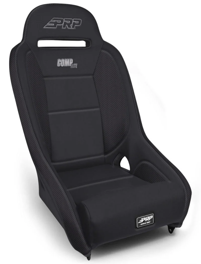 PRP Seats A8301-201 - Comp Elite Suspension Seat Black Vinyl