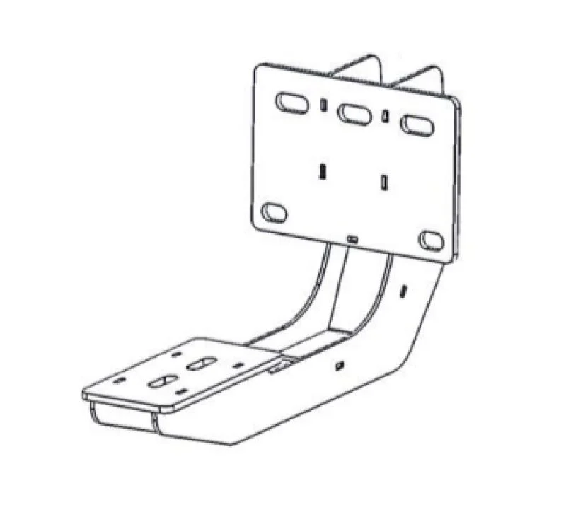 Go Rhino 6943066 - 19-22 Ram 1500 Crew Cab 4DR Mounting Brackets (V-Series V3/RB10 Slim/RB20 Slim) - Tex. Blk