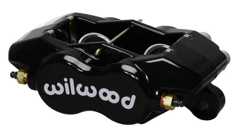 Wilwood 120-14932-BK - Caliper-Forged Dynalite-Black 1.12in Pistons .81in Disc