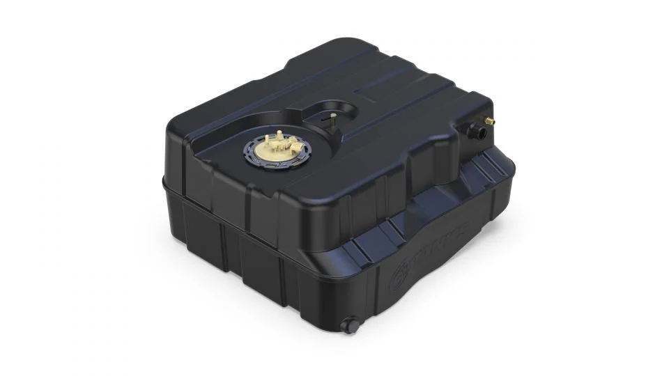 S&B 10-1001 - 40 Gallon Replacement Fuel Tank After Axle For 2011-2016 Ford Powerstroke 6.7L Cab Chassis  Tanks