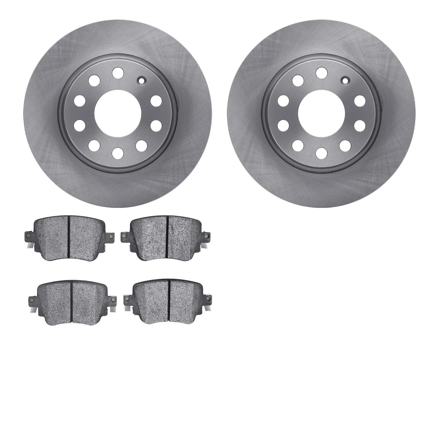 R1 Concepts WFTN1-74163 - Brake Rotor- Blank with Euro Ceramic Pads