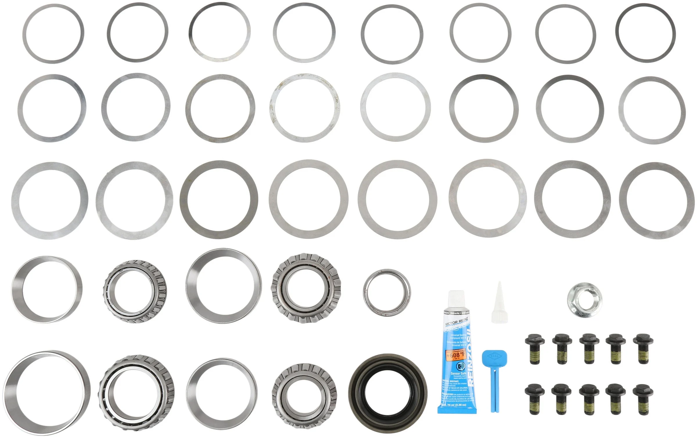 Spicer 10040469 - Master Overhaul Kit Jeep Wrangler JL Dana 44 AdvanTEK Front