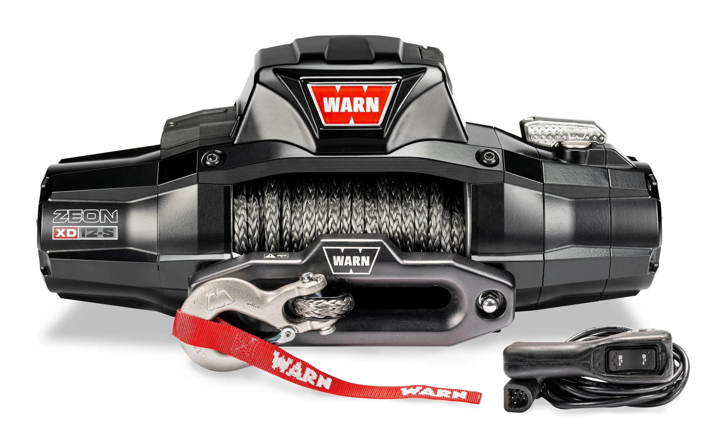 Warn 110012 - ZEON XD 12-S WITH 80' OF 3/8" SPYDURA PRO SYNTHETIC ROPE