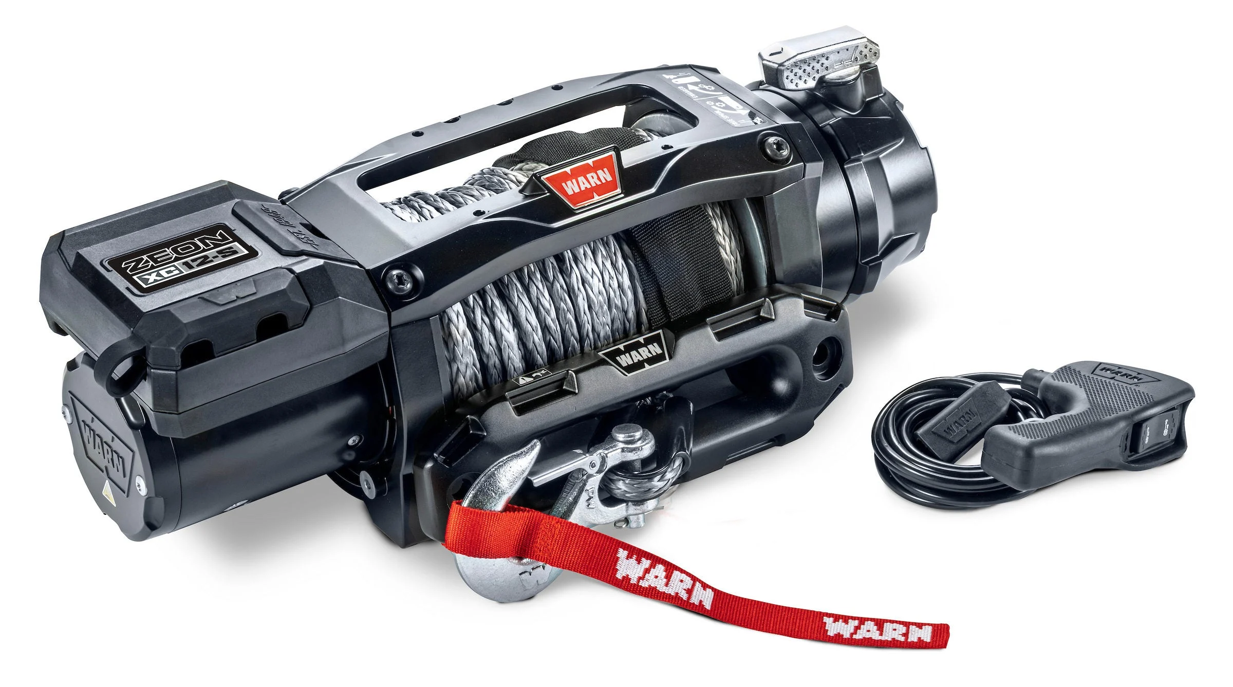 Warn 110512 - Zeon XC 12-S Winch 12000lb Synthetic Rope