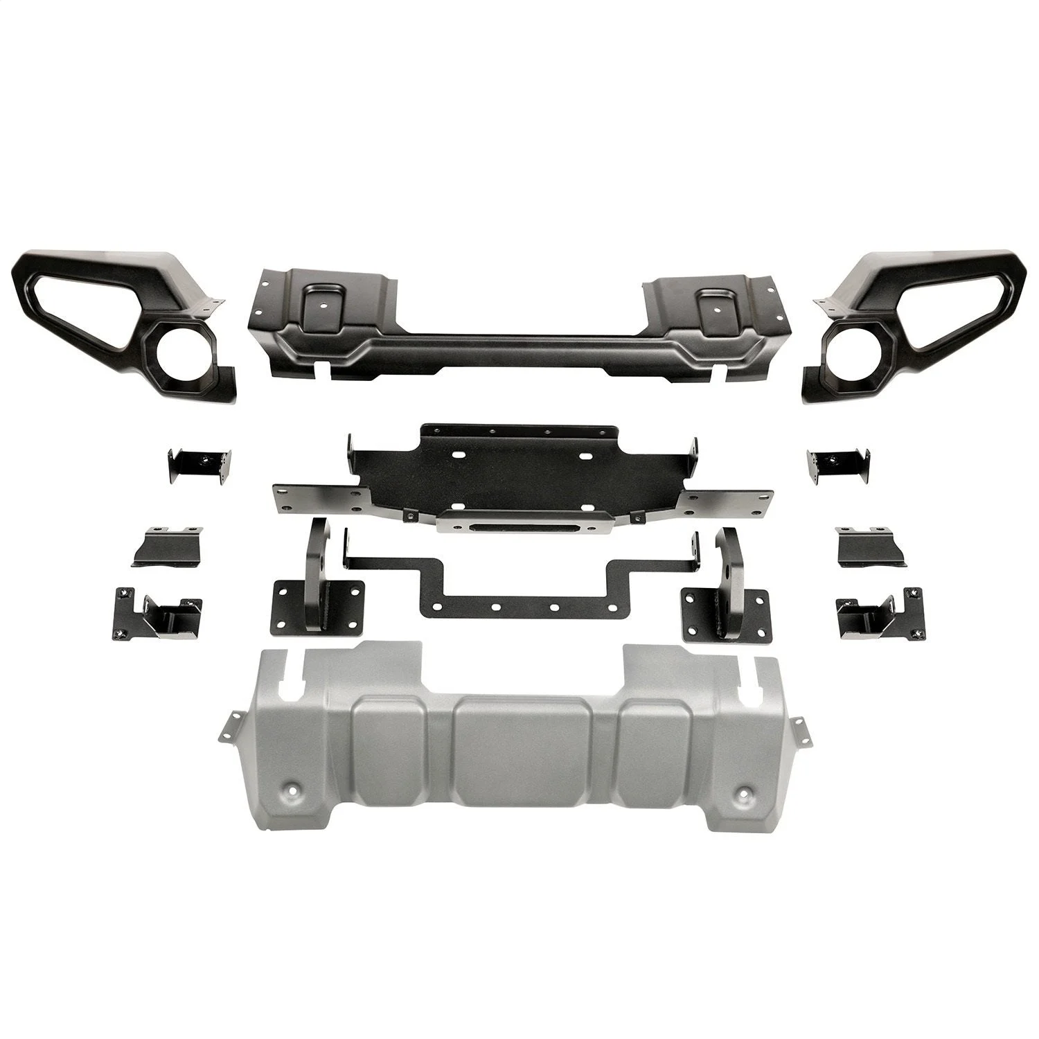 Rugged Ridge 11549.42 - Venator Front Bumper 18-20 Jeep Wrangler JL/JT