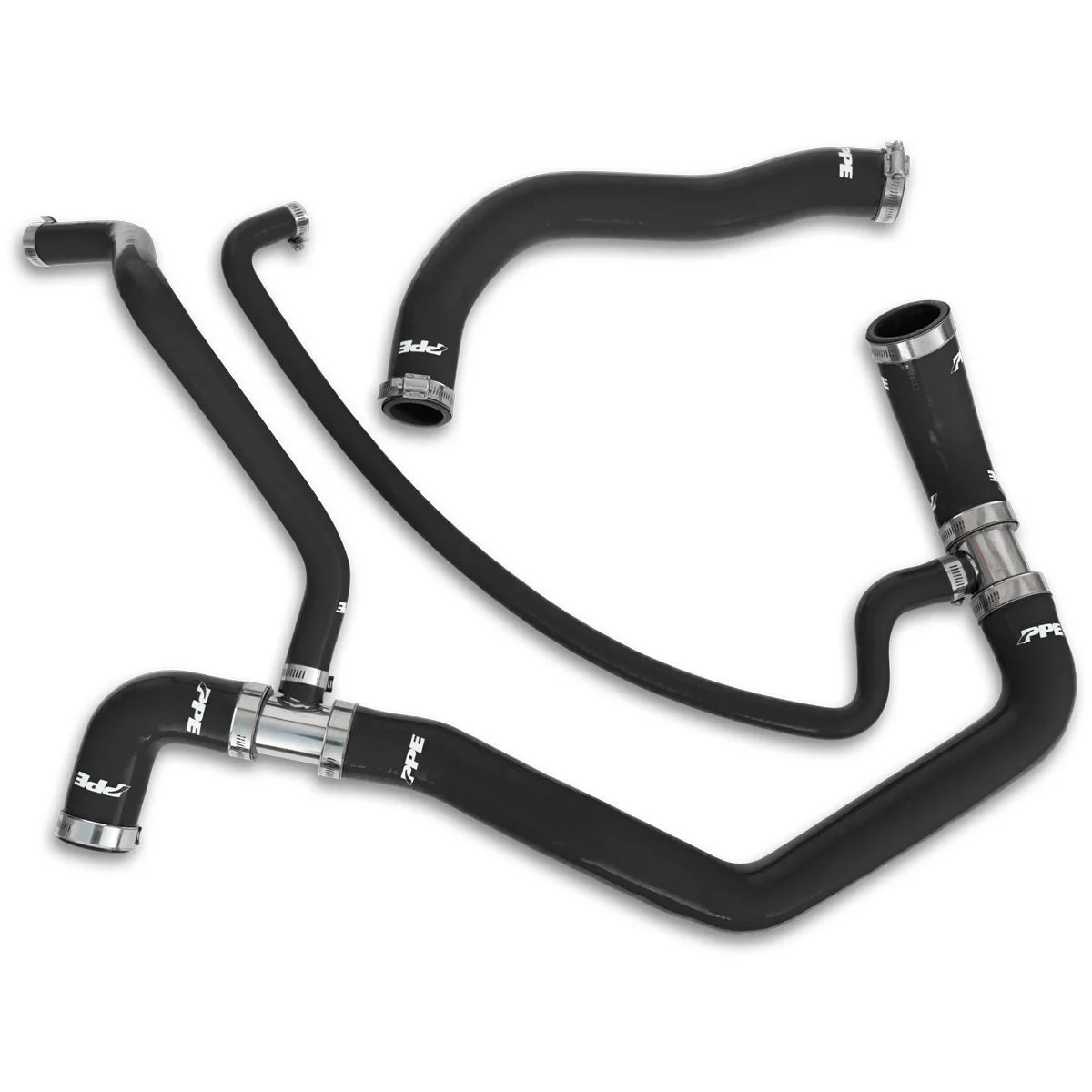 PPE 119020100 - Coolant Hose Kit 01-05 LB7 / LLY Black  Diesel