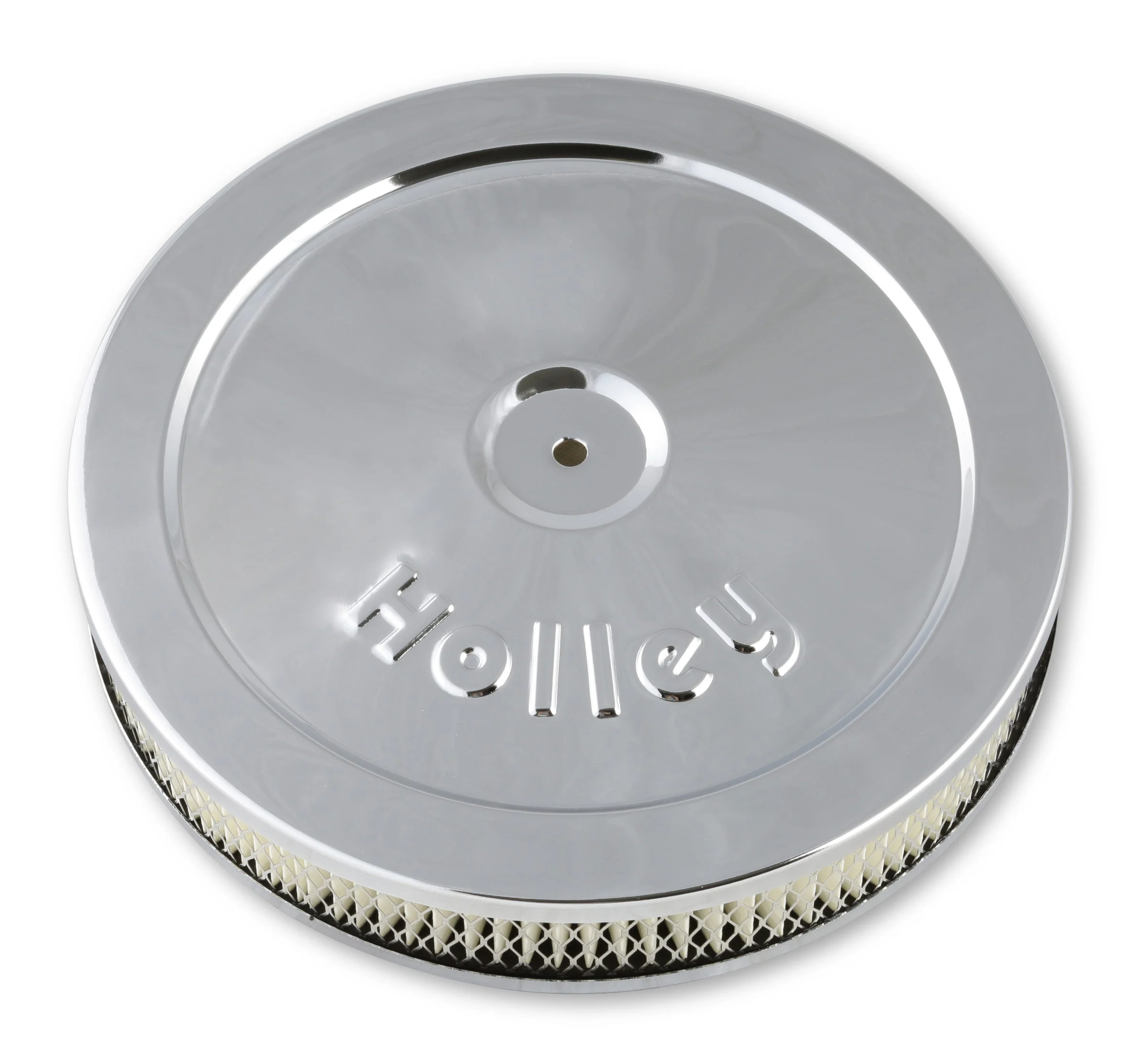 Holley 120-145 - Chrome Round Air Cleaner