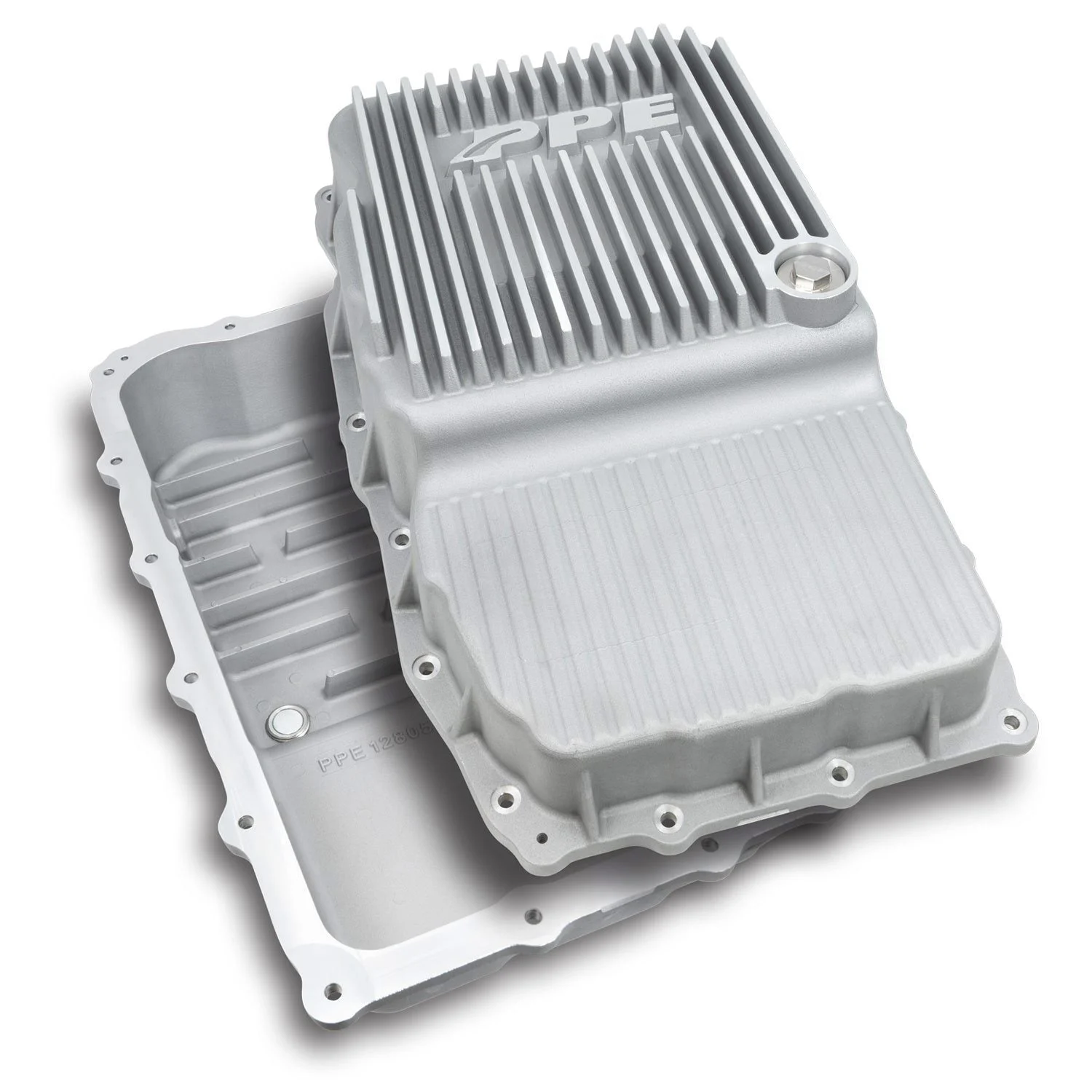 PPE 128051300 - 2019-2022 GM w/ 10L80 Heavy-Duty Deep Cast Aluminum Transmission Pan Raw