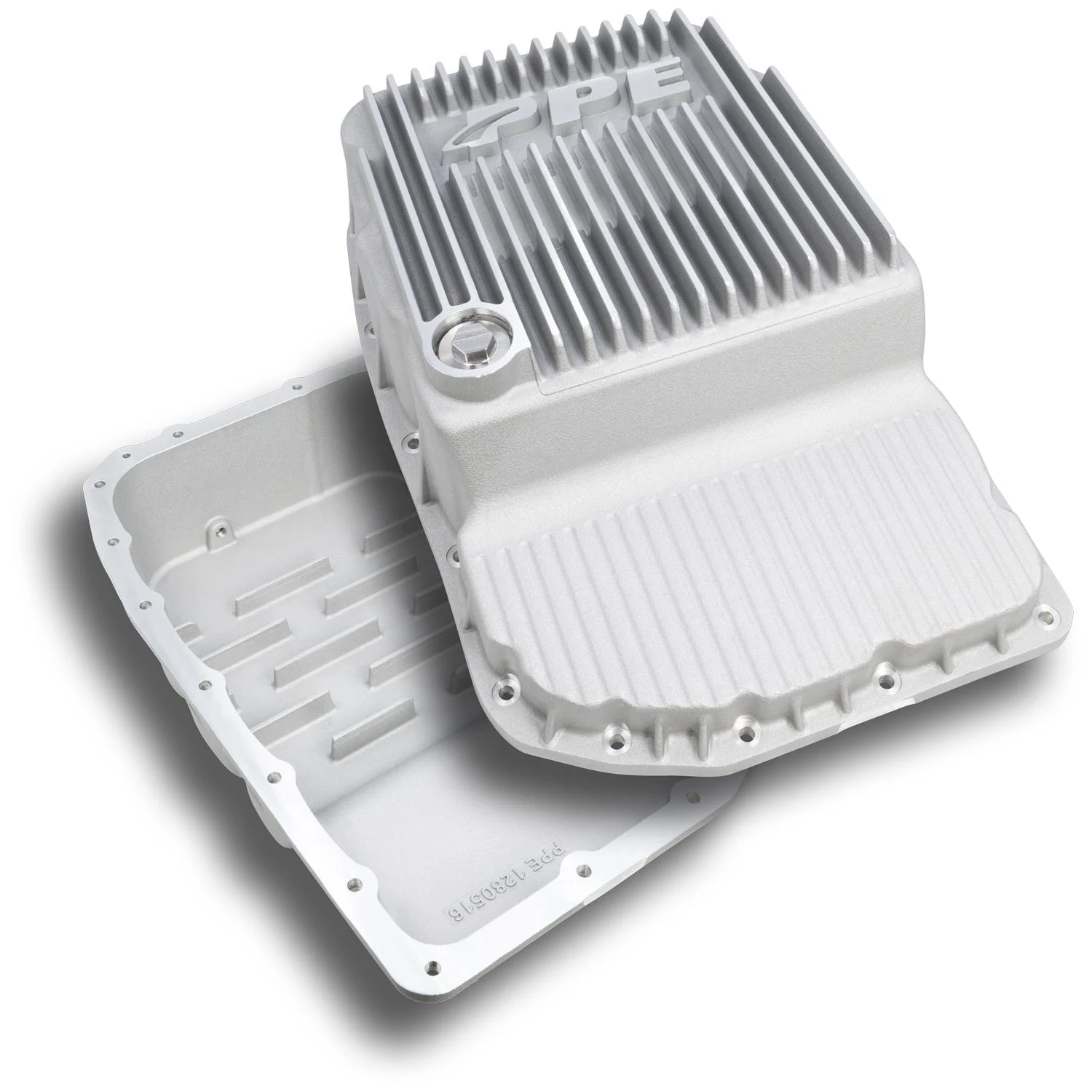 PPE 128051600 - 2007-2020 GM w/ 6L80 Heavy-Duty Cast Aluminum Transmission Pan Raw