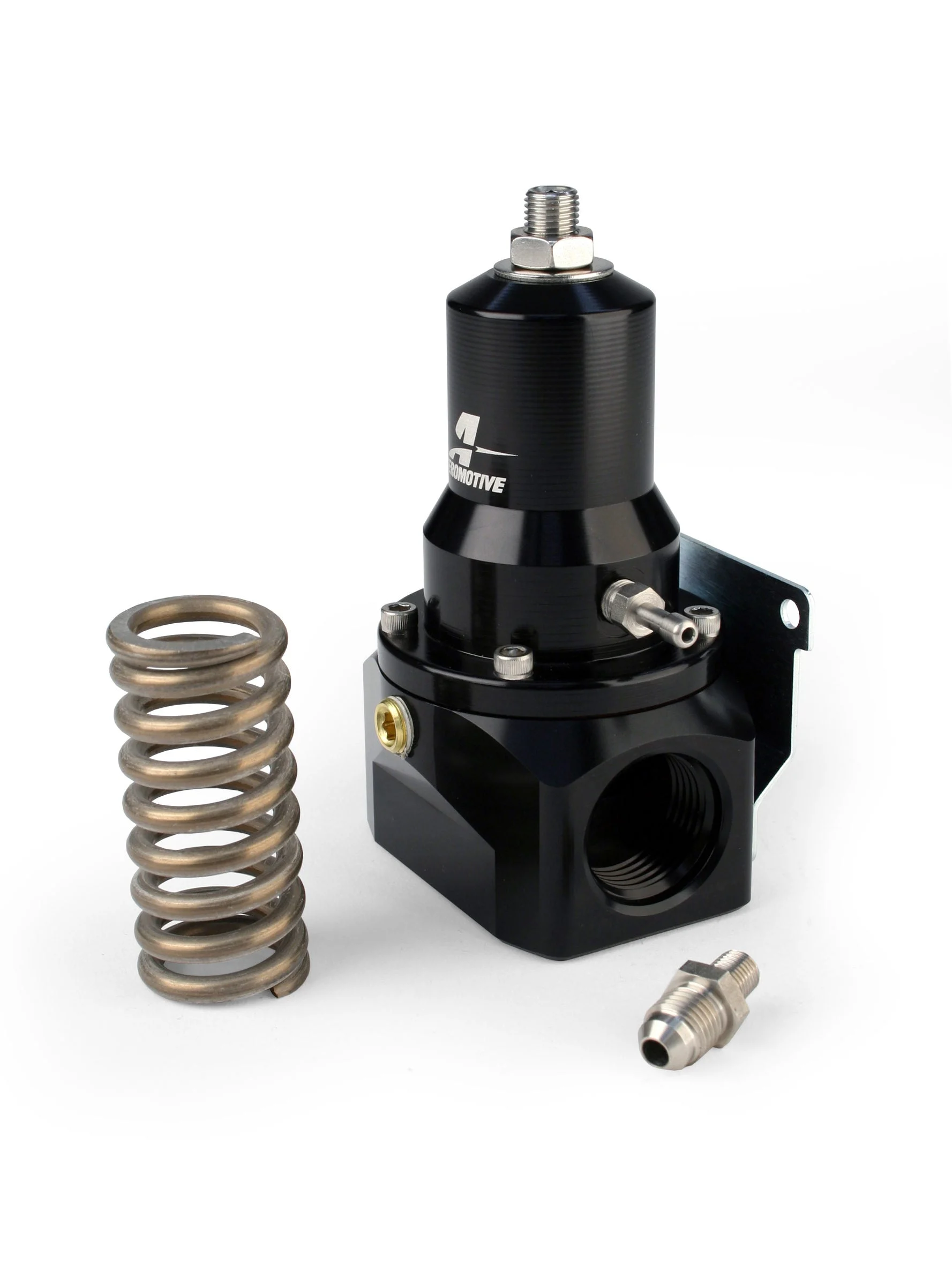 Aeromotive 13137 - Adjustable Regulator - 30-120 PSI - .500 Valve - 2x AN-12 Inlets / AN-12 Return