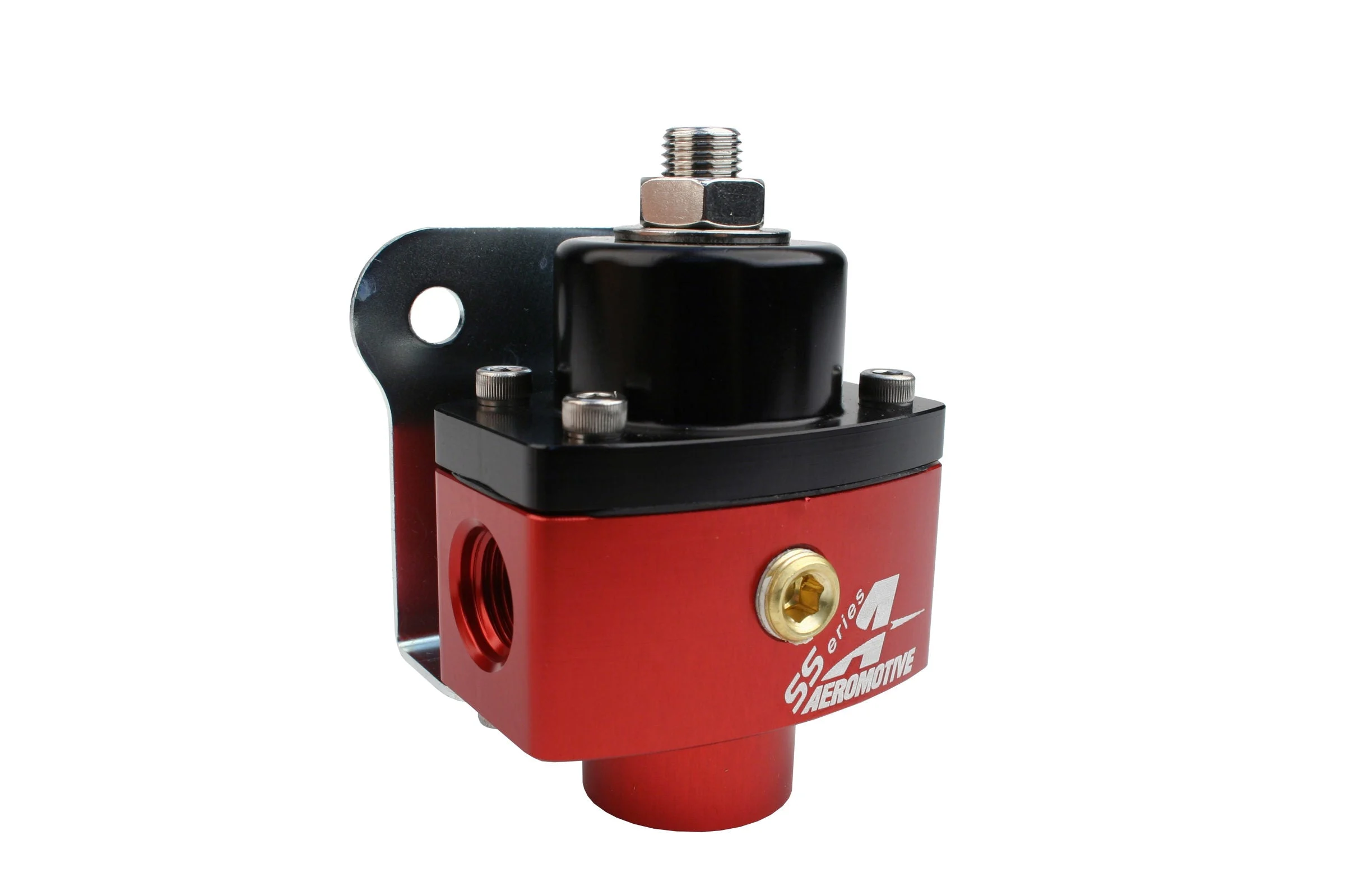 Aeromotive 13201 - Carbureted Adjustable Regulator - Billet 2-Port AN-6