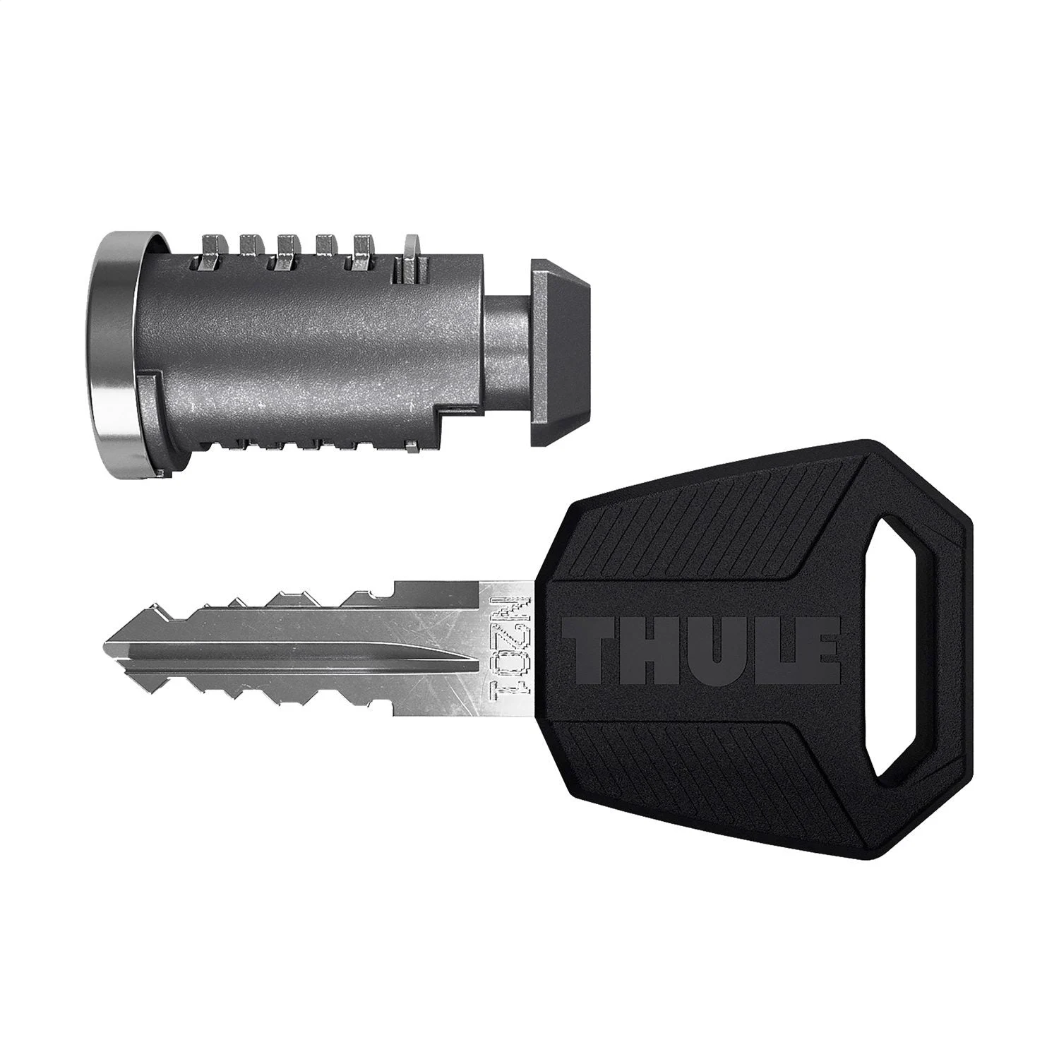 Thule 450200 - One-Key System 2-Pack (Includes 2 Locks/1 Key) - Silver