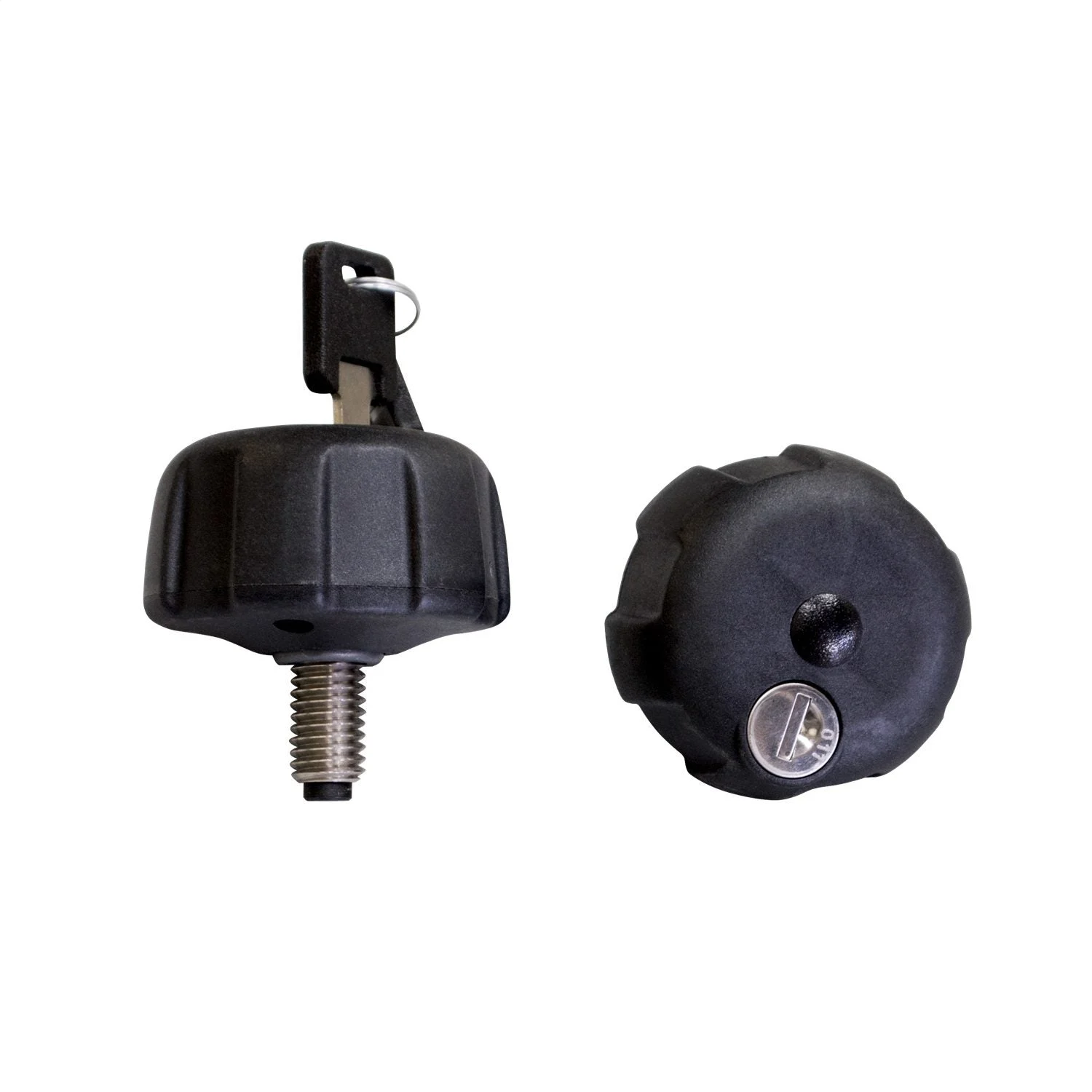 Thule 25700 - Locking TracKnobs (2 Pack - Works w/TracRac SR & Utility Racks Only) - Black