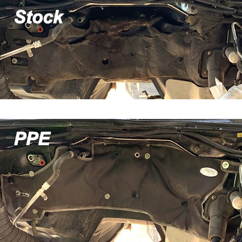 PPE 149000105 - Heat/Sound Insulator Firewall 01-07 GM 6.6L Duramax Black  Diesel