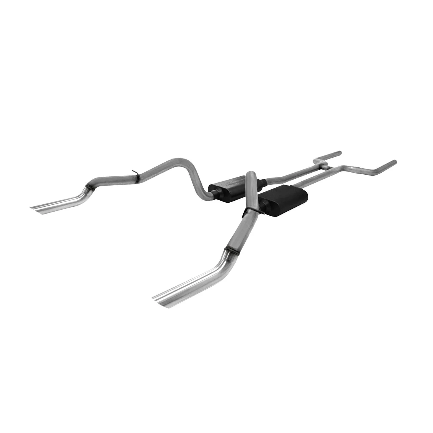 Flowmaster 17139 - Header-back System - Dual Rear Exit - American Thunder - Moderate/Aggressive