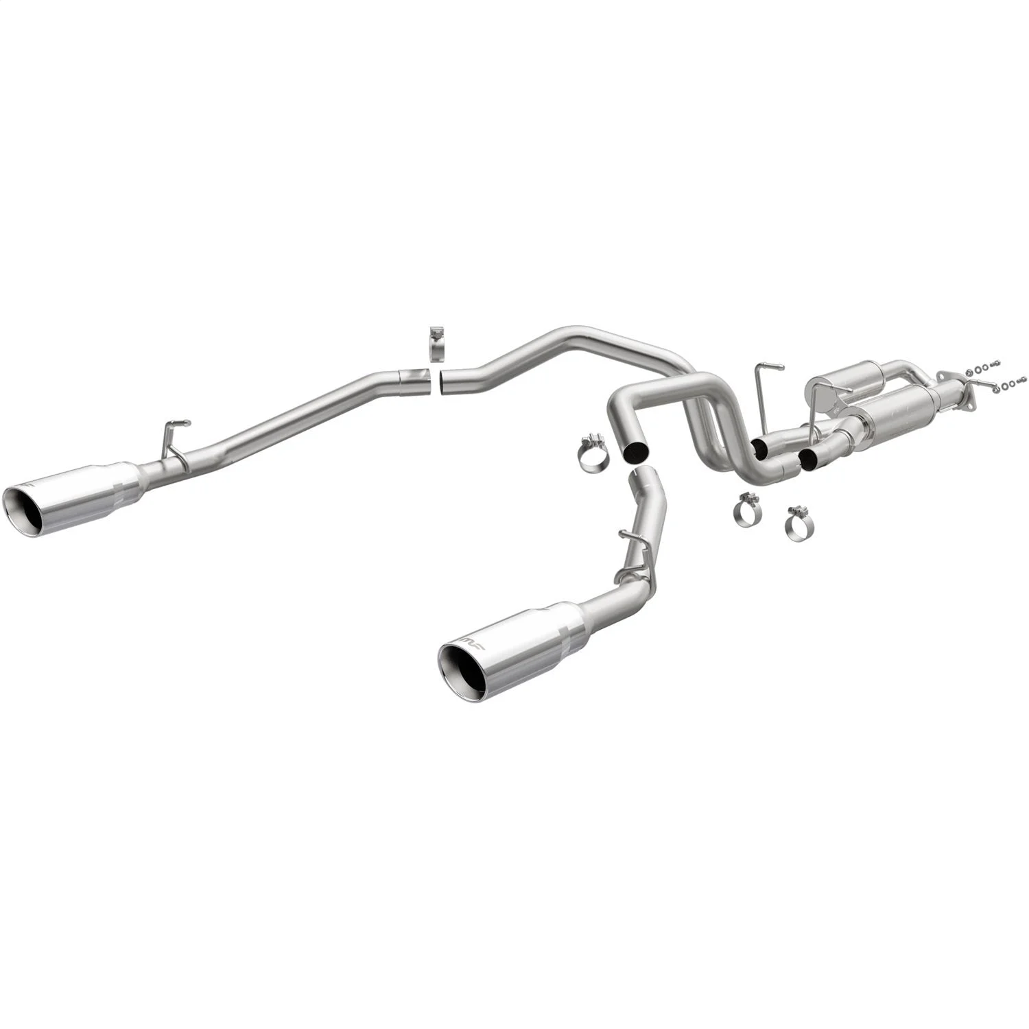 Magnaflow 19684 - 25+ Ram 1500 I6 3.0L SPEQ Series Polished Cat-Back Performance Exhaust System