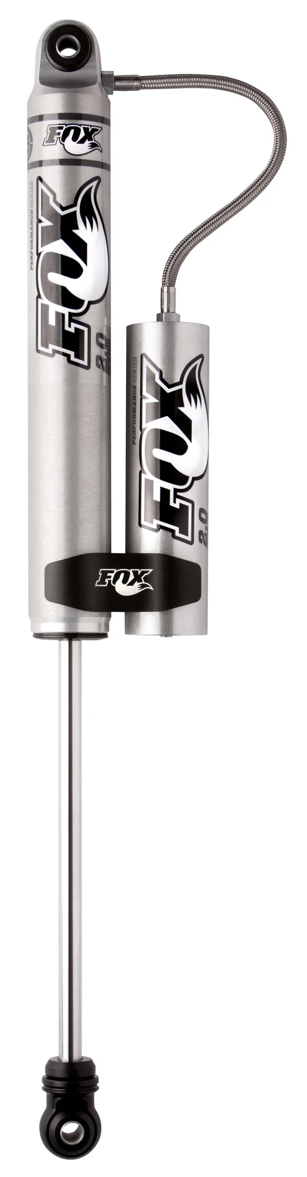 Fox 985-24-103 - 99-04 Ford SD 2.0 Performance Series 9.6in. Smooth Body Remote Res. Front Shock / 1.5-3in. Lift