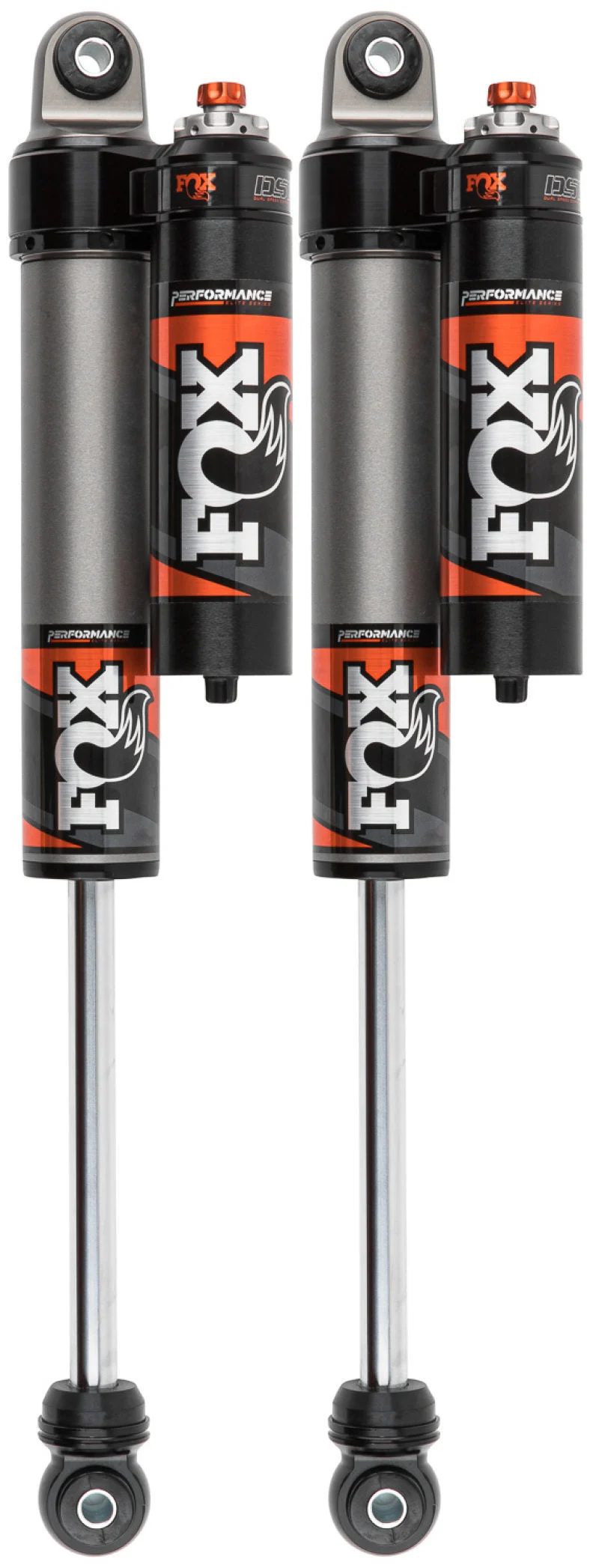 Fox 883-26-100 - 2017+ Ford Super Duty 2.5 Performance Series Smooth Body Piggyback DSC Rear Shock 4-6in. Lift