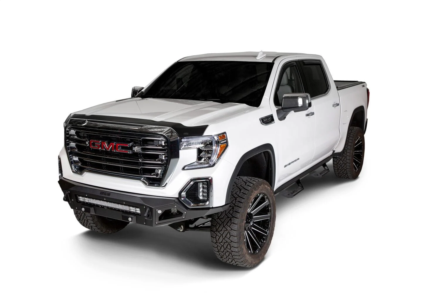 Husky Liners 2877144 - 17-18 GMC Sierra 2500/3500HD Dsl w/Induction Sys Hood Aeroskin Low Profile - Matte Blk