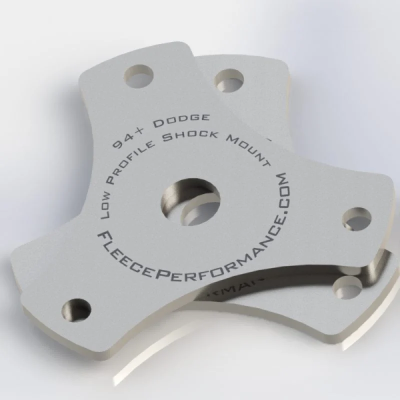 Fleece Performance FPE-LPSM - Low Profile Shock Mounts 1994-2012 Dodge 2500 and 3500