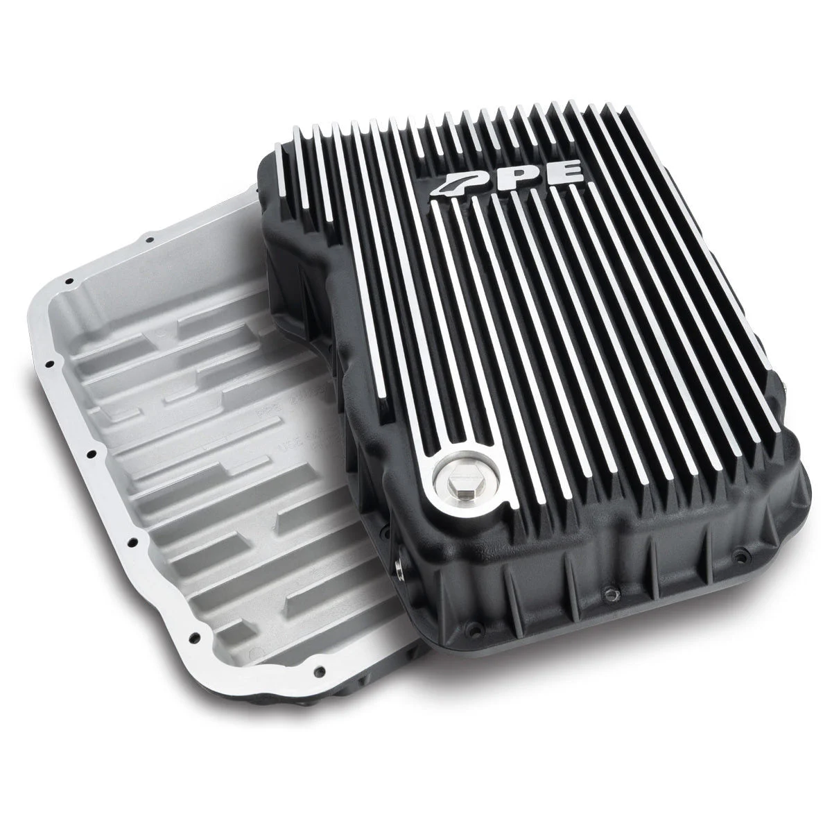 PPE 228052110 - 2007-2022 Ram Pickup 2500 w/ 68RFE Transmission Heavy-Duty Cast Aluminum Transmission Pan Brushed