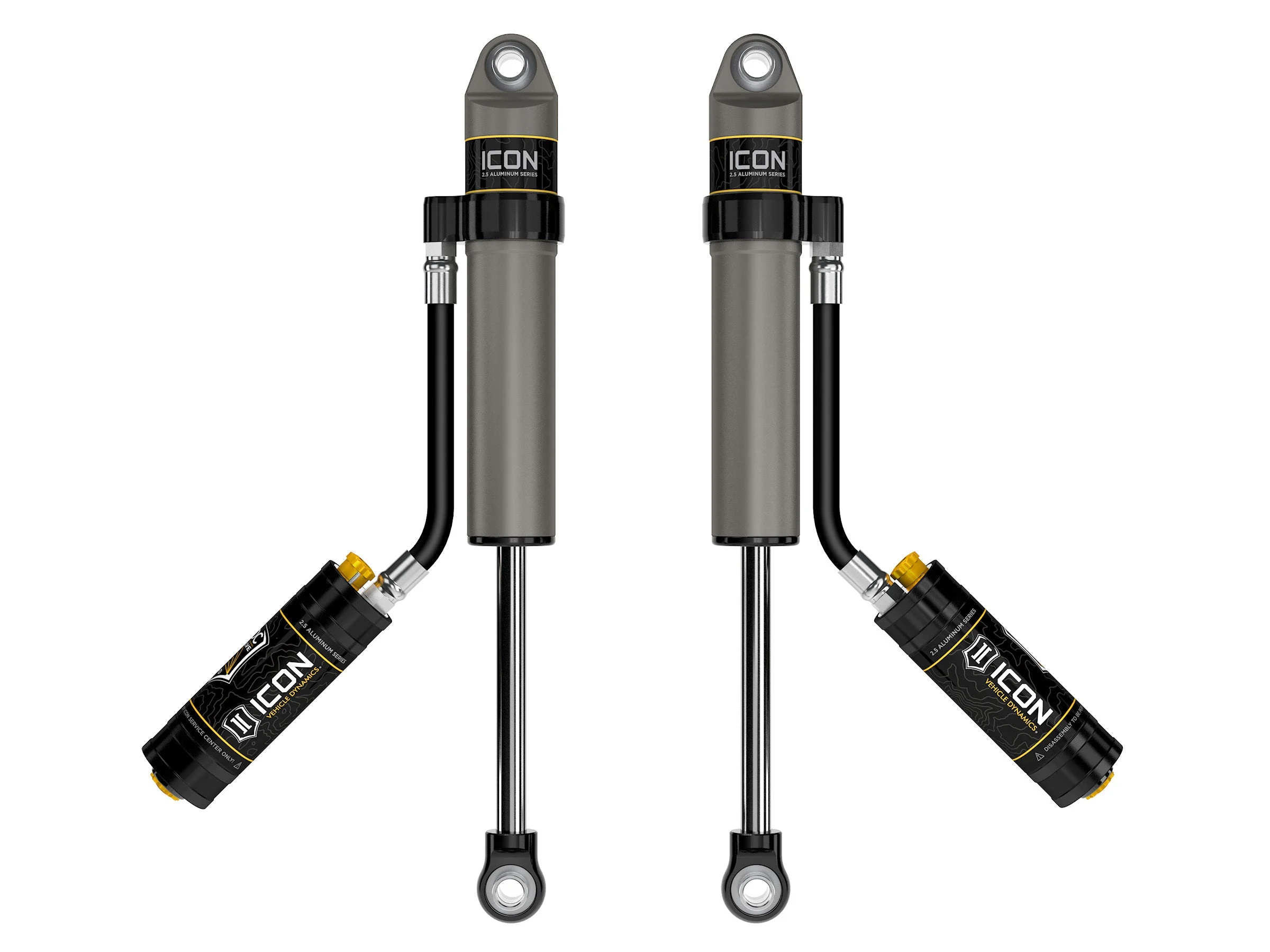 Icon 87843CP - 1997+ Nissan Patrol (Y61) Rear 2.5 Series Shocks VS RR CDCV - Pair