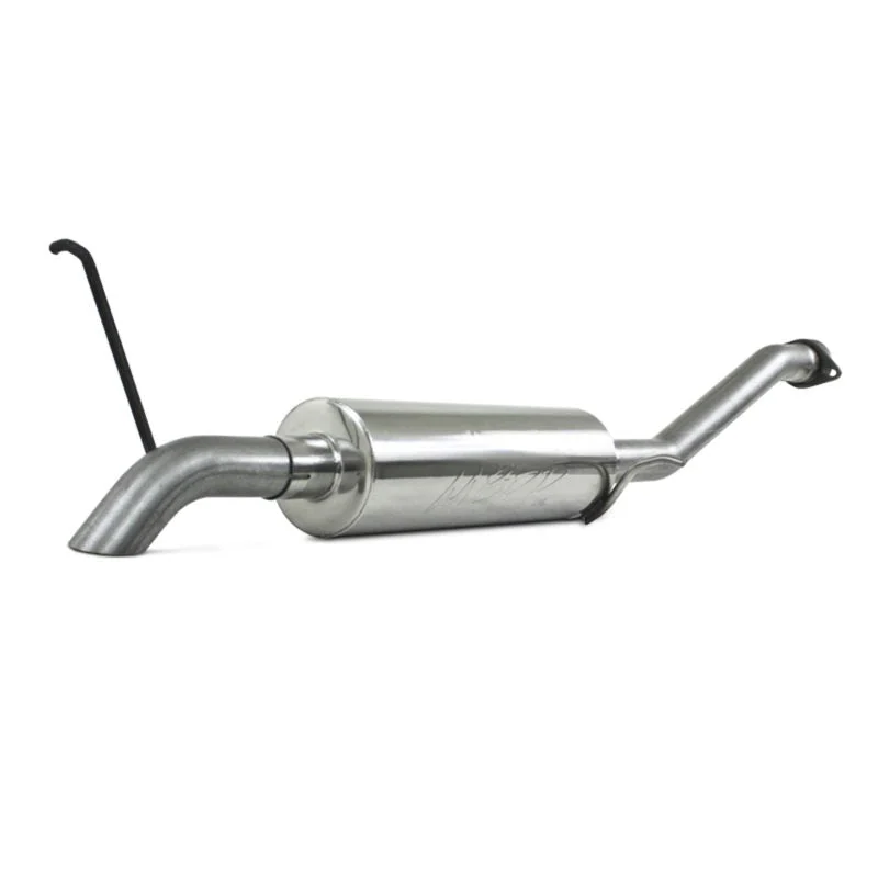 MBRP S5052AL - 2.5 Inch Cat Back Exhaust System Before Axle Turn Down For 04-12 Colorado/Canyon Extended/Crew Cab Short Bed Aluminized Steel