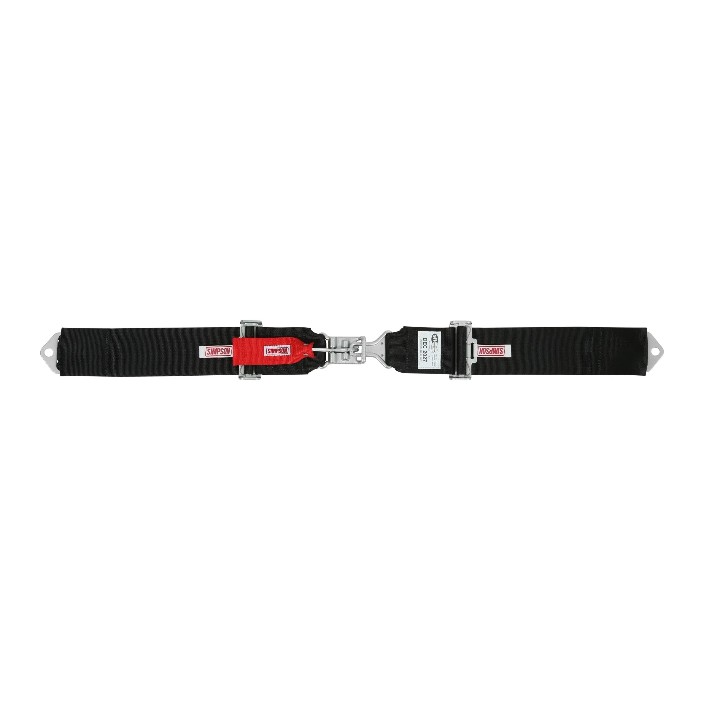 Simpson Safety 29024BK - Simpson Racing Latch & Link Seatbelt