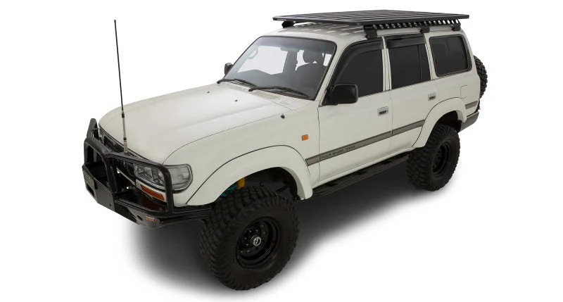 Rhino-Rack RGMB2 - Toyota Landcruiser 80 Series Wagon Backbone Mounting System - Long Guttermount