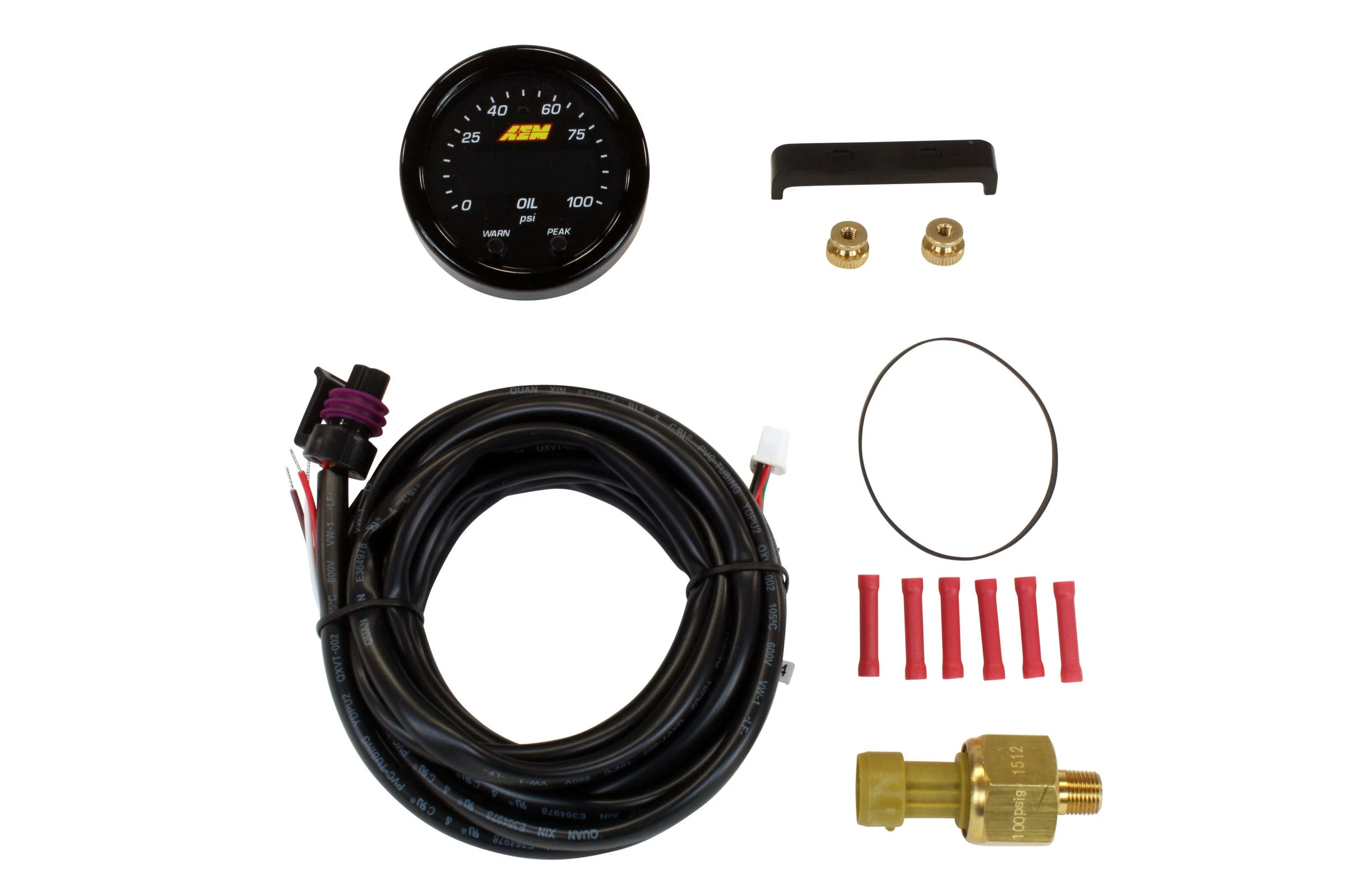 AEM 30-0301 - X-Series Pressure 0-100psi Gauge Kit