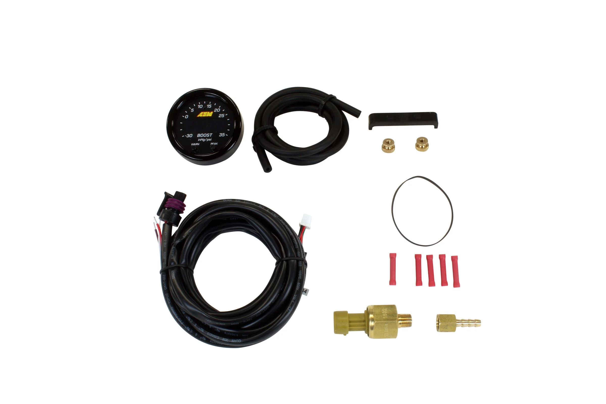 AEM 30-0306 - X-Series Boost Pressure -30inHg 35psi Gauge