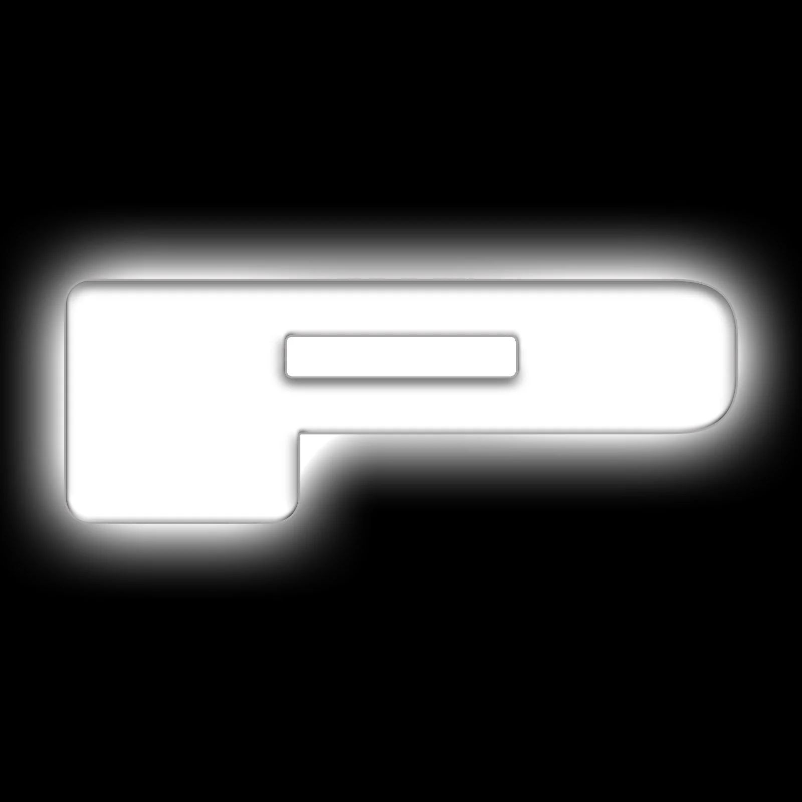ORACLE Lighting 3140-P-001 - Lighting Universal Illuminated LED Letter Badges - Matte Wht Surface Finish - P