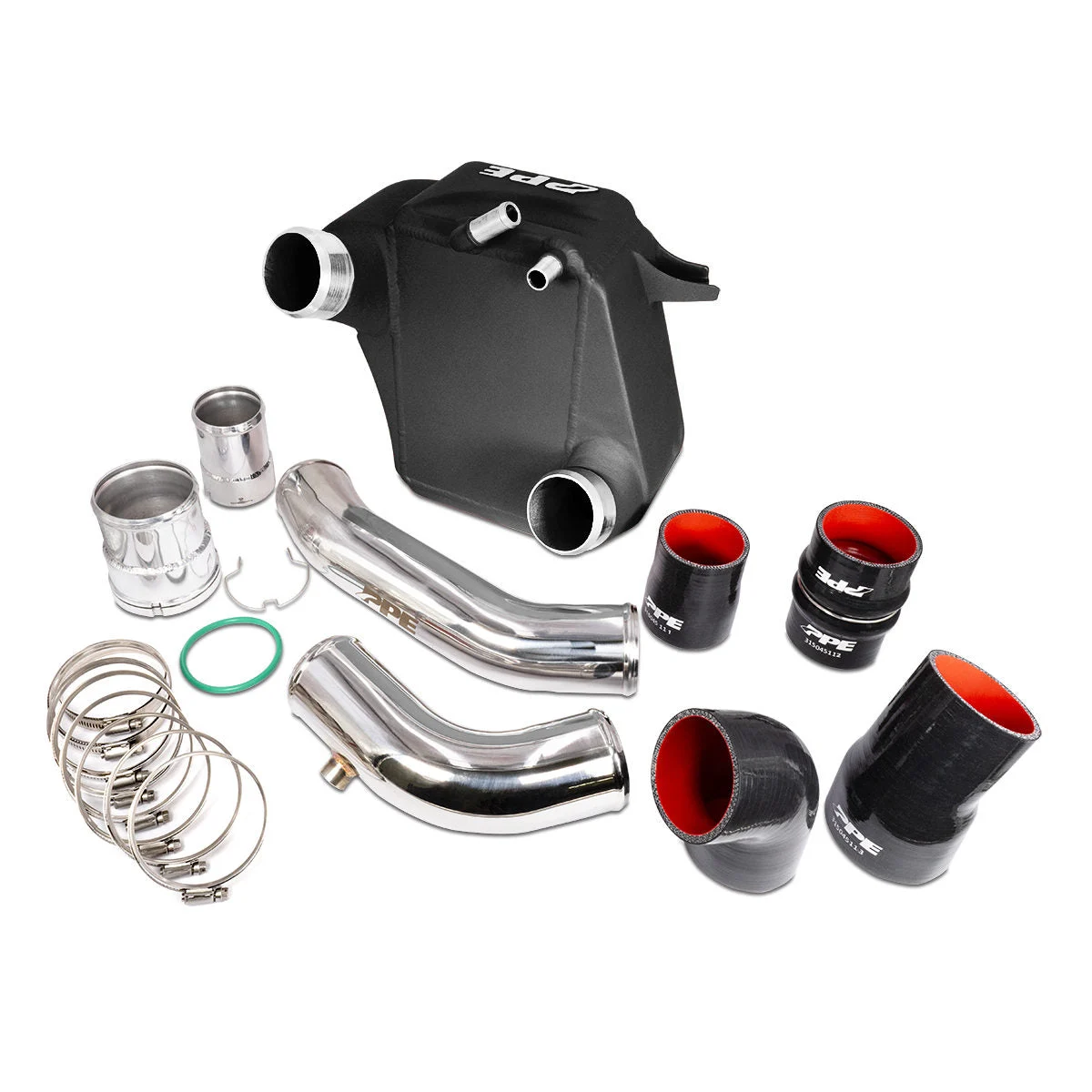 PPE 315045120 - 2011-2023 Ford 6.7L Air To Water Intercooler Kit Black  Performance
