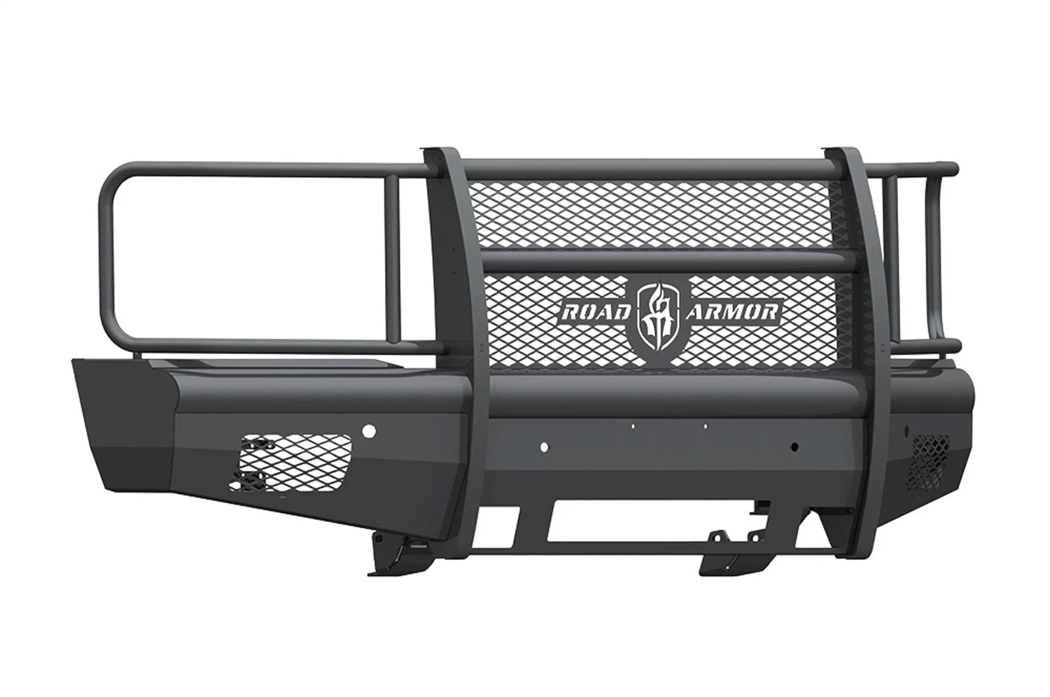 Road Armor 315VF6B - 15-19 Chevy 2500 Vaquero Front Bumper Full Guard - Tex Blk