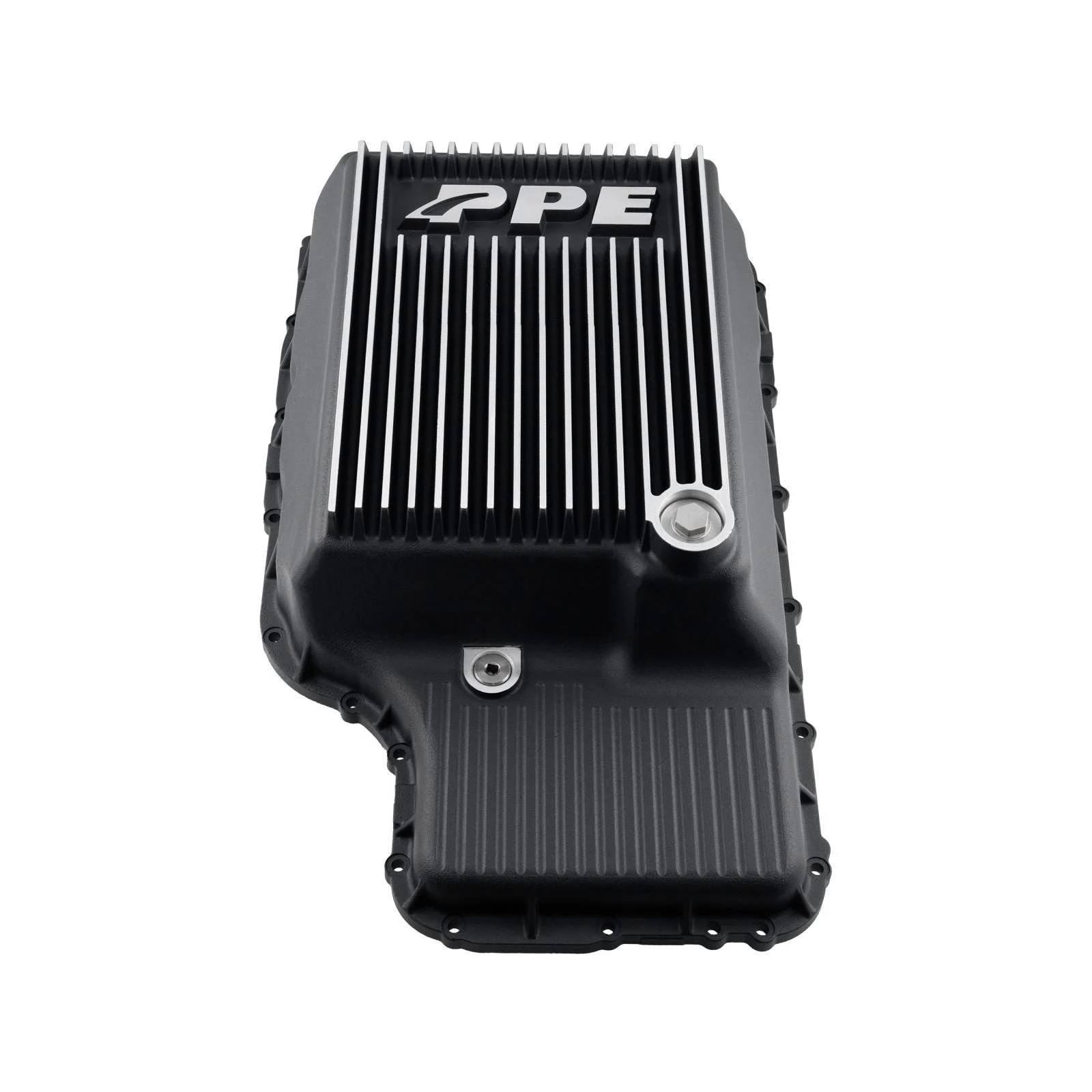 PPE 328053410 - 10R140 Deep Transmission Pan SuperDuty Gas 20-25 - Step Bottom - Brushed