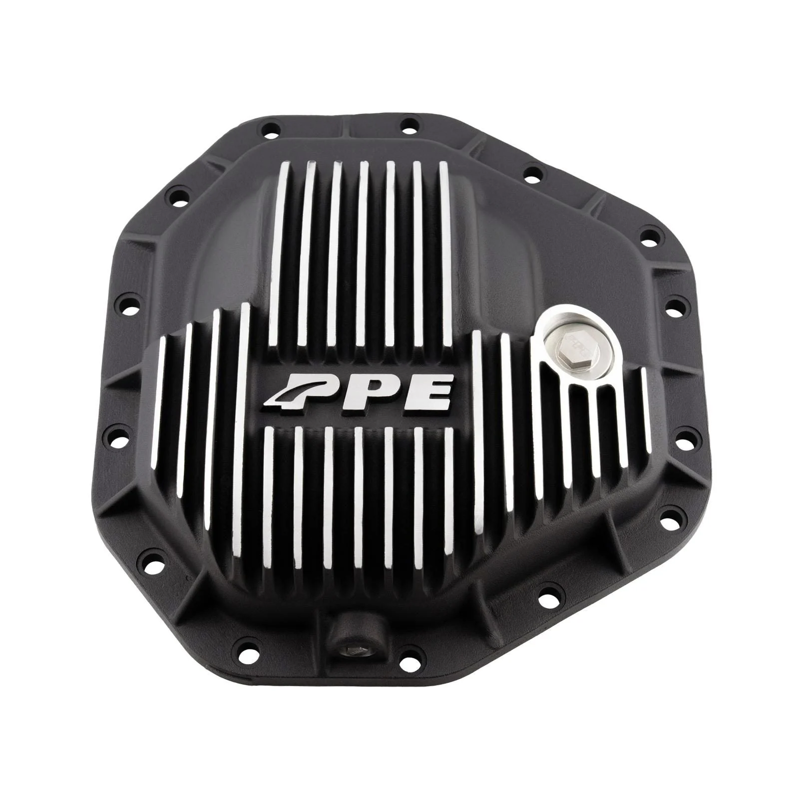 PPE 338052010 - 17-22 Ford SuperDuty DANA M275 Heavy-Duty Cast-Aluminum Rear Differential Cover Brushed