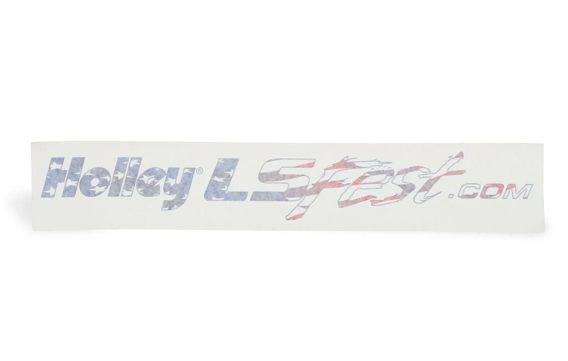 Holley 36-478 - LS Fest American Windshield Decal