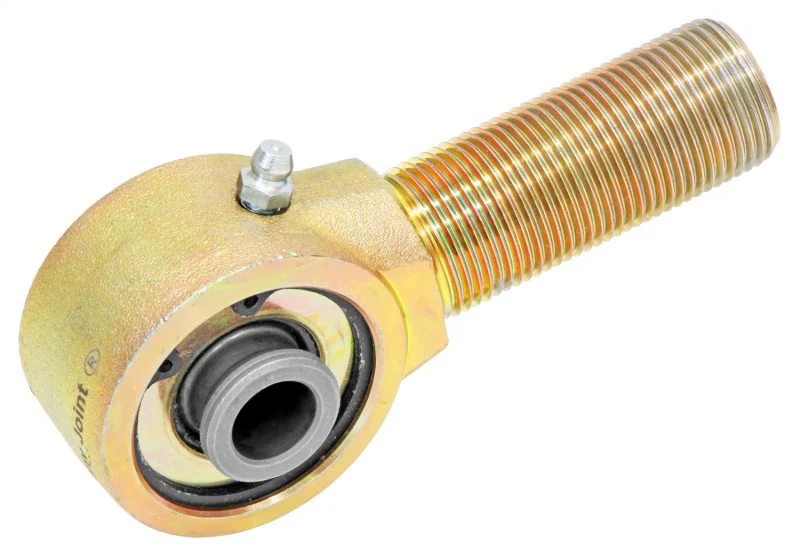 RockJock CE-9112N-16 - Narrow Forged Johnny Joint 2 Inch 1.800 Inch X 0.625 Inch Ball 1 Inch-14 Right Hand Threaded Shank Externally Greased Each  4x4