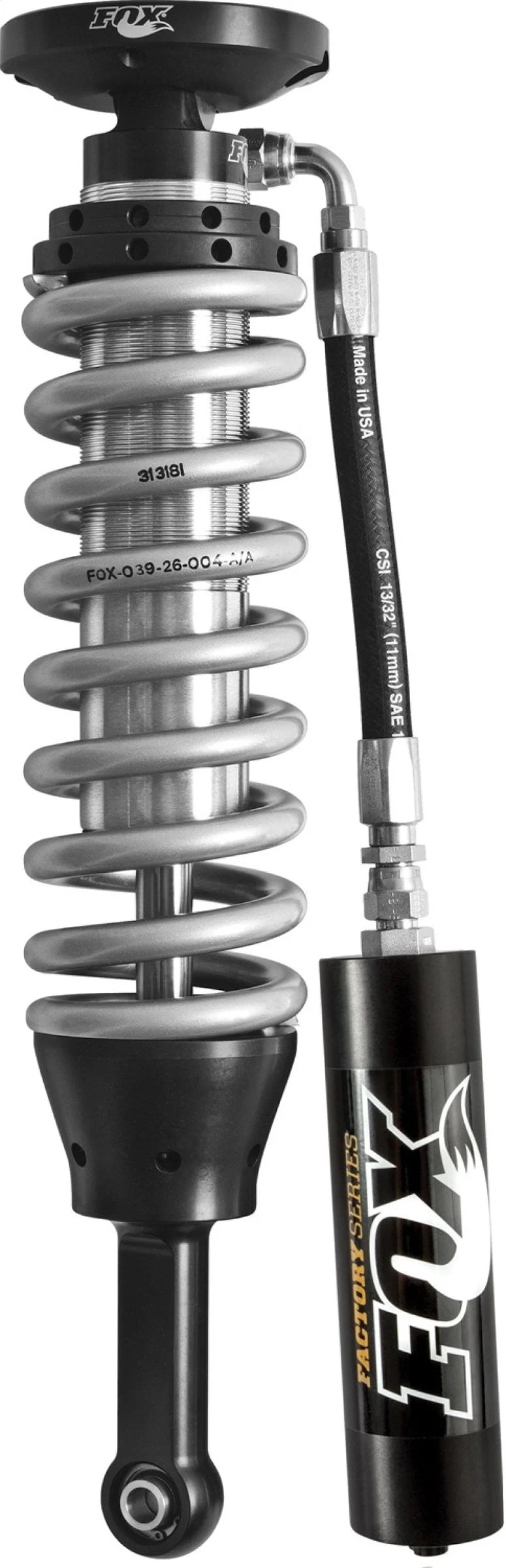 Fox 883-02-137 - 14+ Dodge 1500 Diesel 4WD 2.5 Factory Series 5.7in. R/R Coilover Shock Set / 0-2in. Lift - Black
