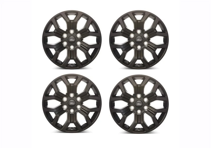 Ford Racing M-1007K-1875MBA - 2024 F-150 18x7.5in Wheel Kit - Matte Black