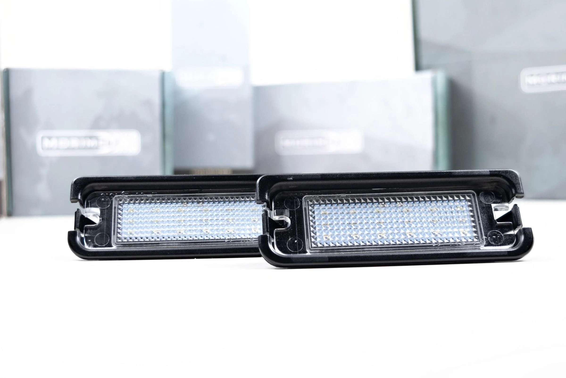 Morimoto LF7910 - XB LED License Plate Lights: Ford Mustang (15-20 / Set)