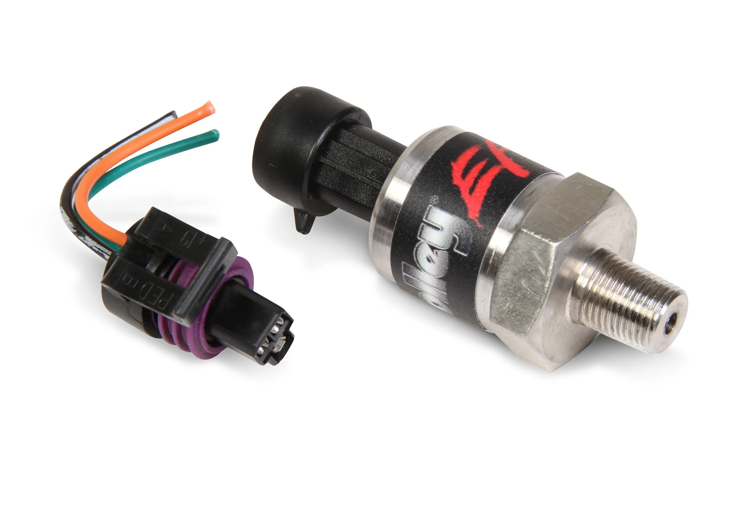 Holley 554-102 - Pressure Sending Unit - Stainless - Fuel -  Pro-Jection - 0-100 psi - Each