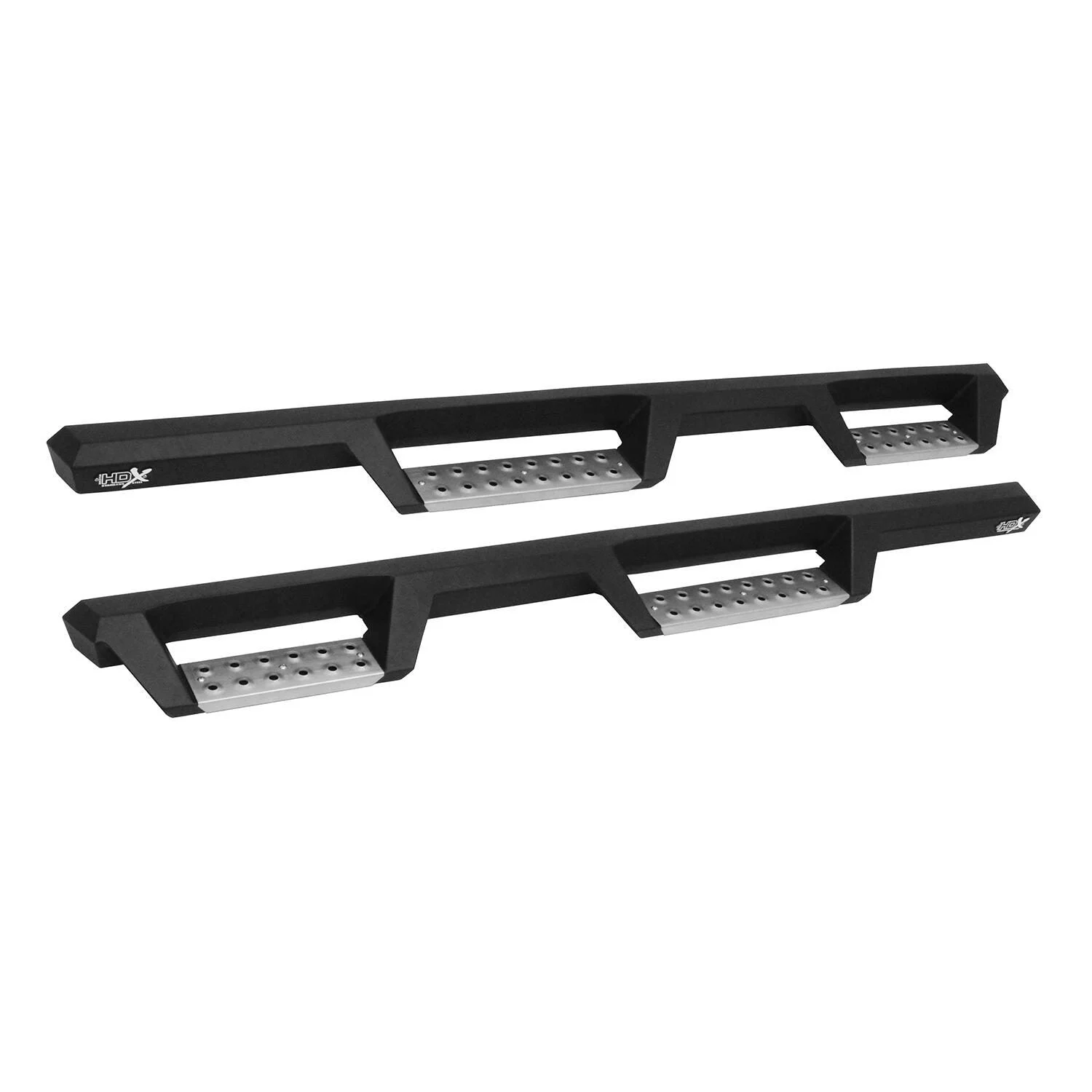 Westin 56-132952 - 07-18 Jeep Wrangler JKU 4dr. HDX Stainless Drop Nerf Step Bars - Tex. Blk